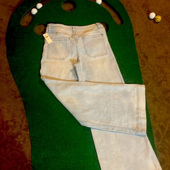 The Ettie High-Rise Crop Wide-Leg Jeans by Maeve - New with Tag - Light Denim - Picture 4 of 8